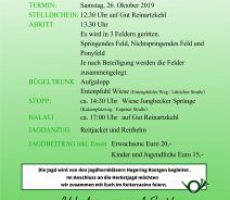 Herbstjagd Reinartzkehl 2019